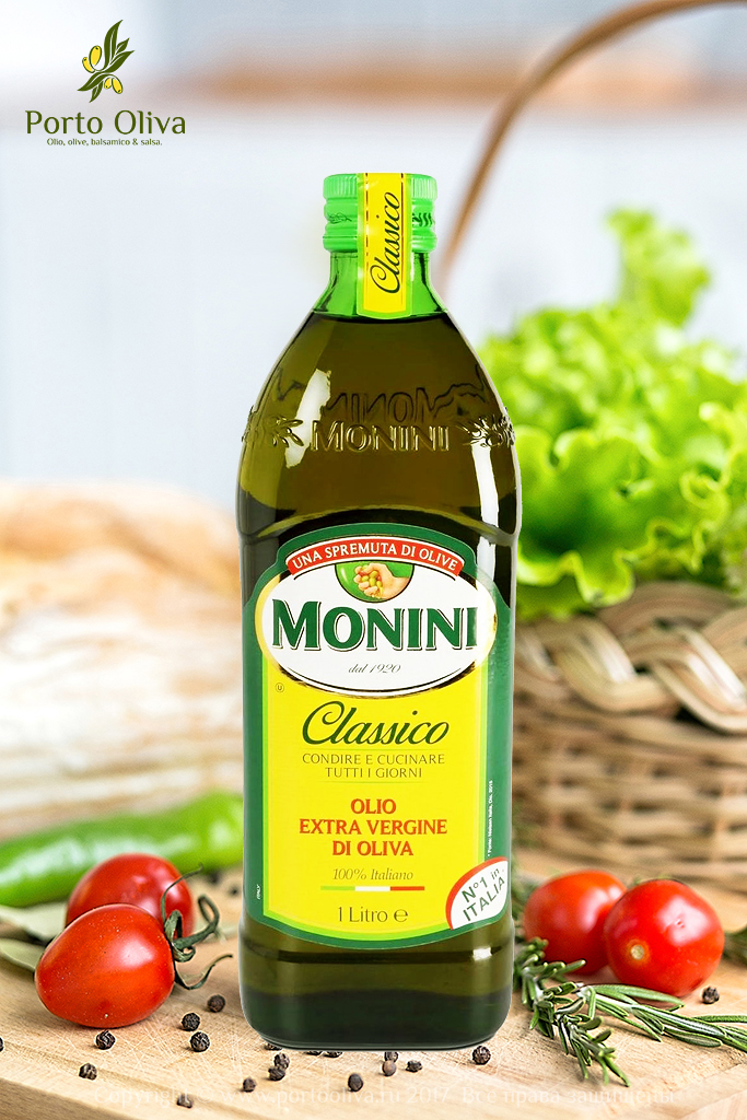 Масло оливковое Monini Classico Extra Virgin 1л фото